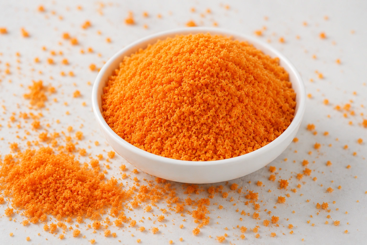 American orange bread crumbs